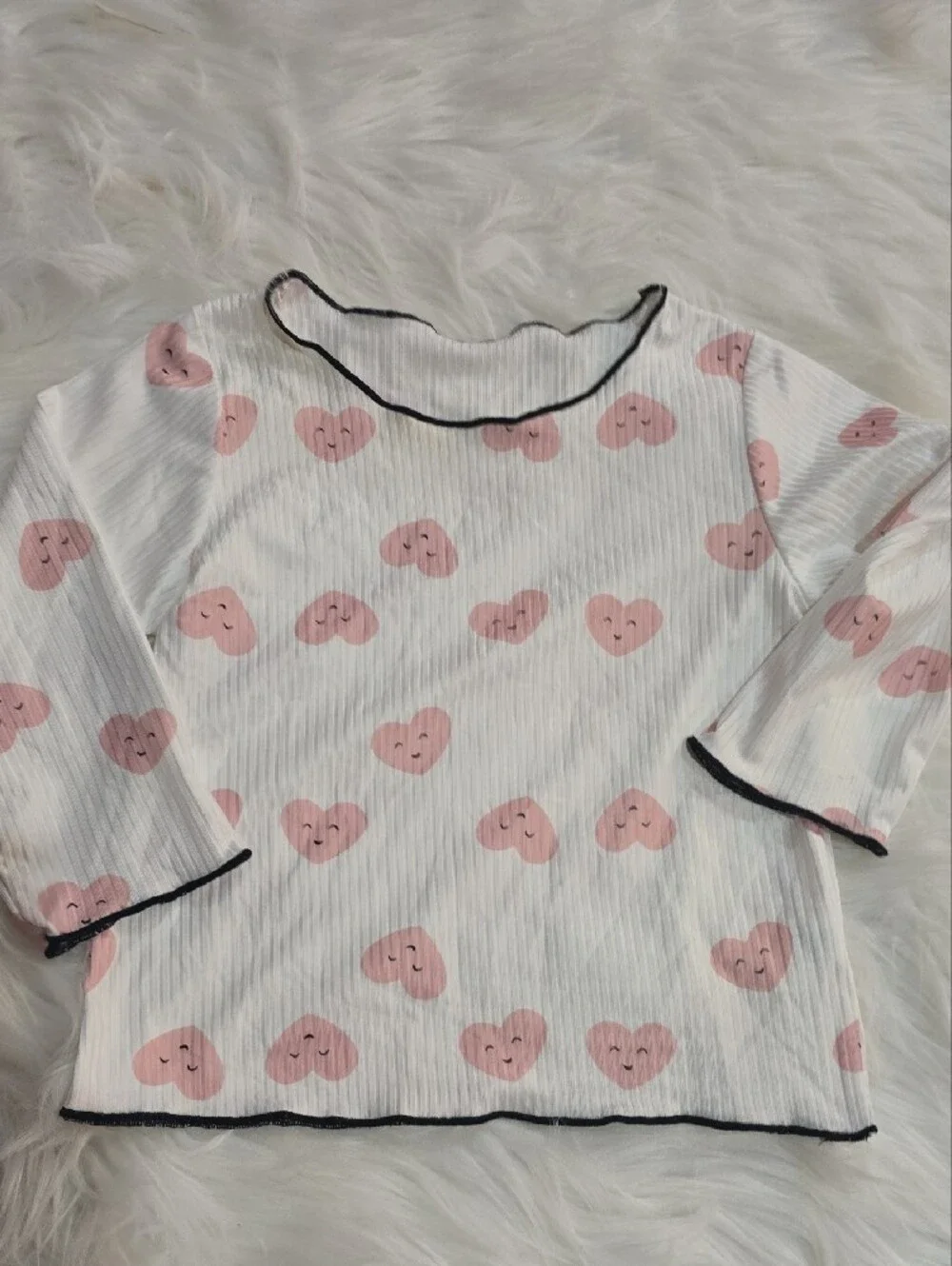 2 Piece Polka Dot Heart Pajama Sets Bundle